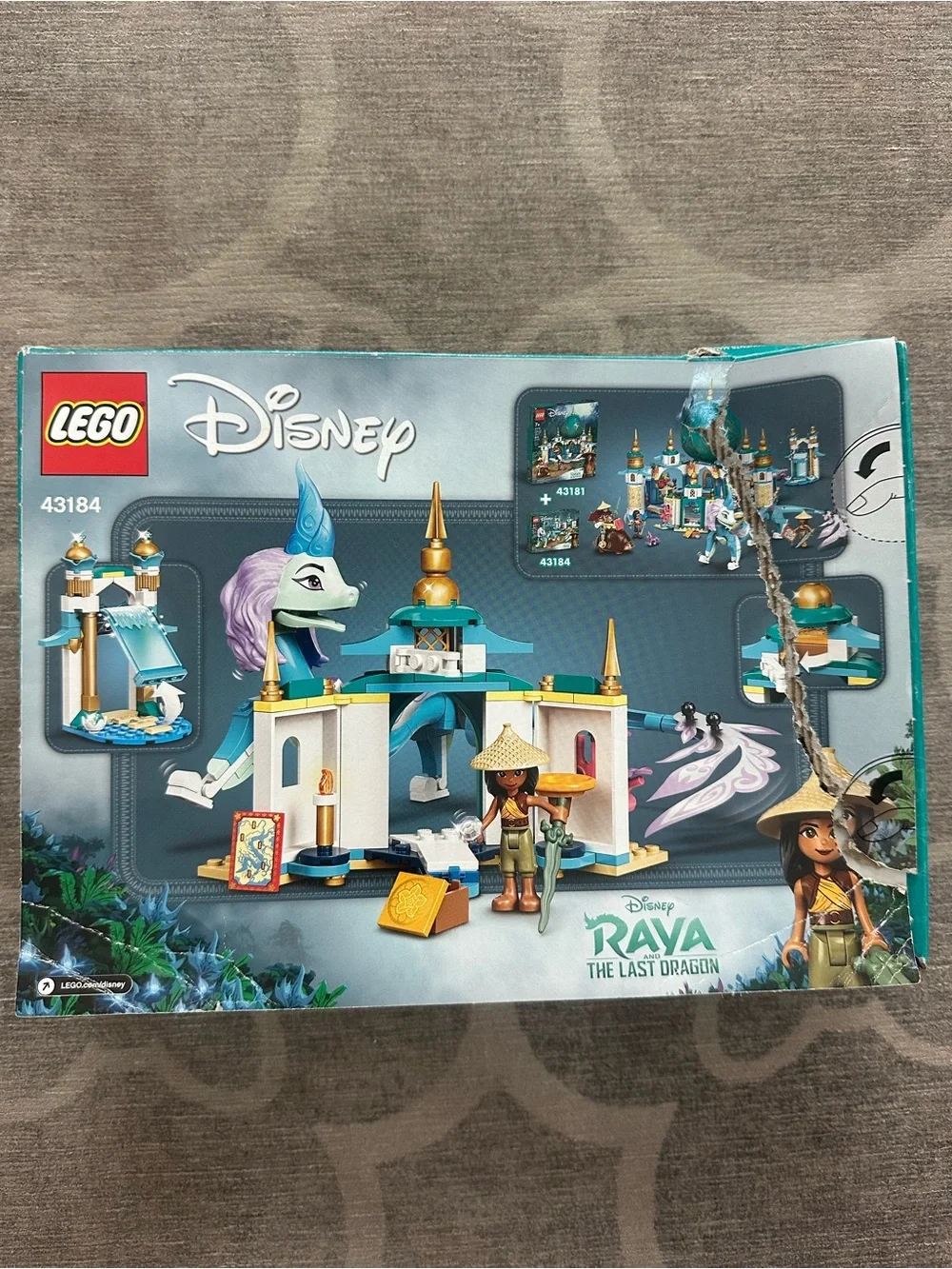 LEGO Disney Raya & Sisu Dragon (43184) building set